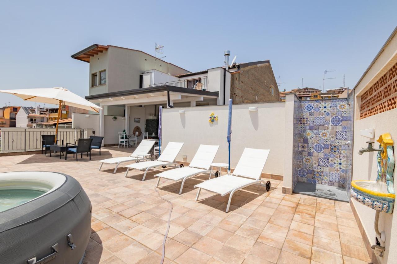 B&B Ottocento Sul Mare Nizza di Sicilia Buitenkant foto